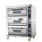 Cupcake Pizza Bread Making Machine Electric 3 Deck Baking Oven Wholesale Price
