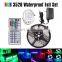SMD3528 RGB Strip Lights IP65 Waterproof Rope Lights Color Changing Flexible Light Kit with 44 Keys IR Remote Controller