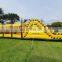 Challenge Wipeout Inflatable Danger Zone Obstacle Course Combo For Sale