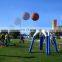 Durable Four Person Inflatable Basketball Hoop,Basketball Game Inflatable Hoop Stamd