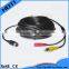 4Pin aviation audio video car rear view camera cable with rca dc 10m