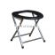 Portable Strengthened Foldable Toilet Chair Travel Camping Climbing Fishing Mate Toilet Chair For Elderly Outdoor Activity