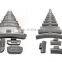 Clip-on zinc tire weights in different sizes