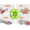 O Shape Silicone Grip Ring Hand Grip Strengthener Finger Exerciser Stealth Core Trainer Wrist Therapy Rehabilitation Training