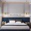 Modern Metal LED Chandelier Light Glass Round Decoration Pendant Lighting Fixture