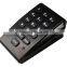 black mini ABS shell telephone call with recorder data wire