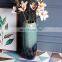 tall emerald green ceramic flower vase for home decor