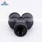PY-4 Series One Touch Three Way 4MM 6MM 8MM 10MM 12MM 14MM Quick Connector Plastic Pipe Pneumatic Fitting