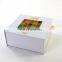 Custom printing magnetic white recyclable perfume boxes perfume package