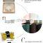 Retro Copper Glass Cosmetic Jewelry Display Storage Clamshell Box Glass Serving Trays for Weddings Europe United States Custom