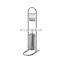 Stainless Steel Standing Toilet Brush Set With Tissue Paper Holder Style Collection
