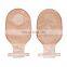Two-Piece Ostomy Colostomy Bags with Measure Card,Drainable Pouch Twist-Tie for Ileostomy Stoma Care
