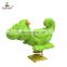 Animal Shape Outdoor Playground Children Ride Spring Rider Toys Plastic Spring Rocking Horse And Toy