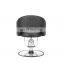 Modern black Barber shop equipment salon furniture hairdresser hair cutting chairs styling chair