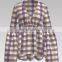 New Arrival Cotton with Spandex Yarn Dyed Crepe Fabric for Dress and Shirt