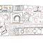 4089391  3801007  for Cummins KTN19 Repair Kit Sealing Parts