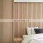 Solid wood grating wall panel WPC bamboo wood PVC great wall interior wall panel