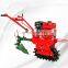 Chain rail micro cultivator tillage single chain style wheel half ditching, fertilizing