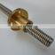 factory T5 T6 T8 T12 stainless steel Trapezoidal screw lead screw with brass nut T10