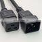 Wholesale  10A 3m 10ft 13WG full copper C19 to C20 PDU Style Computer Power Extension Cable AC Power Cord Cable
