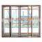 Hot sell  aluminum frame bi fold casement window fold up glass windows