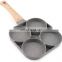 4-Cups Aluminium Alloy non-stick frying pan Multifunctional omelette pan with wood grain handle