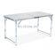 1.2M Heavy Duty Portable Folding Rectangular Table  Camping  BBQ Party Aluminum alloy folding table