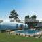 Warm In Winter And Cool In Summer Prefabricated Polystyrene Foam Eps Dome House Sound Proof Waterfront Luxury Home Cabin