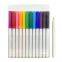 Promotion non-toxic fine tip stationary washable painting markers water based ink watercolor pen with custom logo