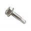 Hexagonal Head Self Drilling Screw C1022 White Zinc