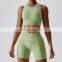 Wholesale Tik Tok Athletic Clothing Ladies Gym Fitness Sport Workout Clothes Activewear Seamless Women Jogger Wear Yoga Suit Set