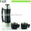 Stainless steel insulated thermos gym water bottle