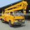 Hot selling JMC crew cab 16m aerial work platform truck in Libya