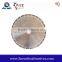 Diamond blades for cutting granite