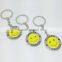 Custom design Cananda smile face emoji key chain keychain