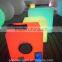 Solar LED cube with bluetooth stereo
