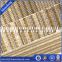 Glass laminated gold art mesh copper mesh for decoration