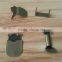 8014A6 Brass Hook and Bar in Oxy Brass Color For Mens Suit trousers --8014A6