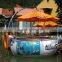 popular in india, best price OEM bbq amusement park boat