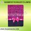 Compatible Brand and PU Material Pink Leopard Pattern Cover for iPad5 Stand Case