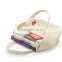 2015 new design cotton canvas folding shopping bag custom reusable folding tote shopping bags
