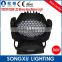 led disco lighting 108x3w led wash moving head dj head lighting