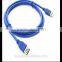 Wholesale  male to female usb shielded high speed cable 3.0 ,usb extension cable for mobile accessories