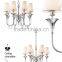 Balkan style LC20201 8 Light 30" Width one Tier Chandelier from the Suntop Collection