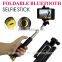 Camera selfie sticks wholesale with bluetooth shutter button camera selfie sticks