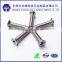 sus304 din965 phillips cuntersunk head screw m6 machine screws