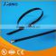 20 Inch Standard Plastic Coated Stainless Steel Cable Tie,100PACK Cable Zip Ties