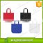Recycle nonwoven bag for supermarket/pp non woven shopping bag/80gsm polypropylene non woven tote bag