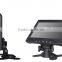 7 Inch TFT Monitor with AV VGA BNC Input for mobile car DVR
