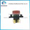 Ignition Momentary Press Push Button Switch YC01 Emergency stop 4 Pin On Off Red sign wiring brass feet